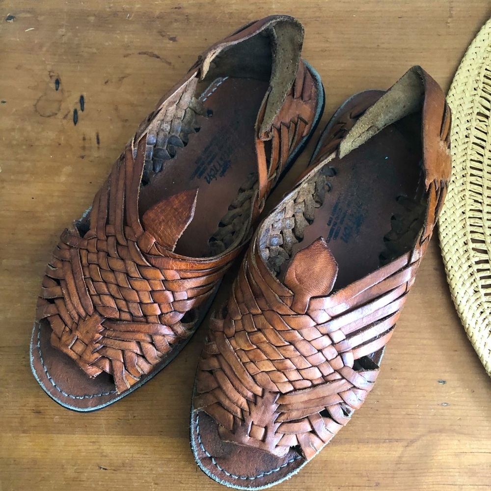 Genuine Mexican Leather Huarache Sandals